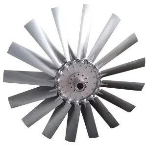 Supplier 1700mm Diameter Cross Flow Aluminium Axial Fan Blade