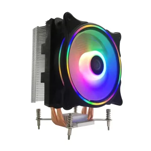 Supplier 4 Heatpipe Computer CPU Cooling Fan Copper Tube Heatsink 12V PWM 4Pin Radiator Cooler for Computer Case Fluid