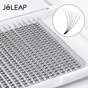 Supplier Flat Matte Black Premade Fan Eyelash Extensions 6D 0.07 12 14 18 mm Pointy Base Premade Volume Eyelash Extensions Tray