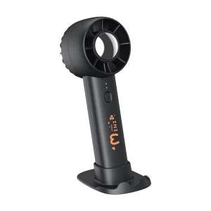 T-16 3000mAh USB Mini Fan with Digital Display, Rechargeable Air Cooler, and Three Wind Speeds