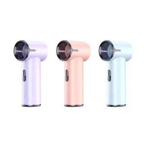 T06 Stepless Speed Control 100 Settings Brushless Motor 2000mAh USB Charged Portable Handheld Fan with Quiet Operation