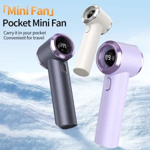 T236 Smart Handheld Fans Cooling Fans Fashion Portable Usb Rechargeable Mini Fans for Travel Office Desktop Outdoor Summer Gifts