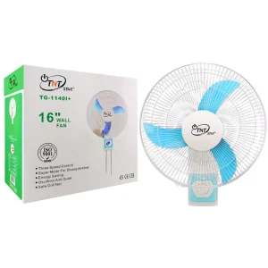 TNTSTAR TG 1140I+ Solar Wall Fan Wall Solar Fan 16 Inch Mount Oscillating High Speed Dc 12v Wall Fan 16 Inch
