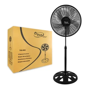 TNTSTAR TG 952 Stand Fan 18 Inch Electric Fan Low Industrial Floor Luxury Soundless Retro Home Low AC 220V