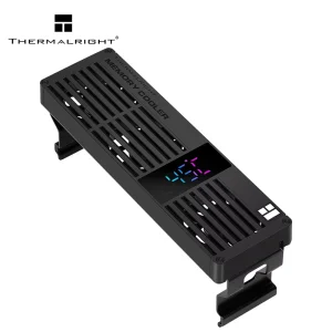 TR MC 3 Digital Black RAM Cooler with Triple 40mm PWM Fans Display Memory Cooler 4500RPM