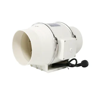 TT Duct Fan 4/5/6/8/10/12 Inch Axial Mixed Flow Inline Circular Duct Fan
