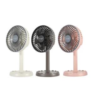 Table Fan Portable Desk Mini Table Fan Rechargeable Durable Battery Fan for Summer