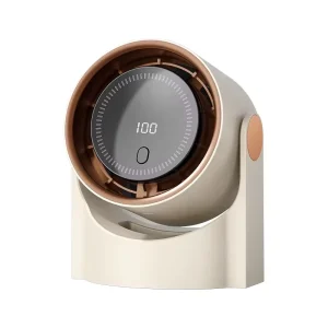 Table Fan Portable USB Intelligent Digital Display High Speed Turbine USB Charging Desktop Fan Fast Cooling