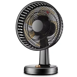 Table style Electric Fan Home Dorm Use 12 inch Large Desk Fan 5 Blades Multi speed Quiet Operation Powerful Airflow Drop
