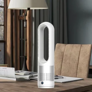 Tabletop Electric Heater with Remote Control for Hotel & Bedroom