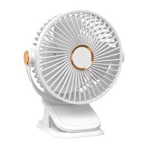 The Latest Clip type Desktop Fan Features Strong Airflow Convenient USB Charging and Is a Compact Mini fan Design