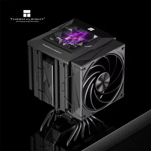 Thermalright Royal Pretor 130 VISION BLACK LCD display Air cooled CPU Cooler with Copper Aluminum Heatsink and Fluid Bearing