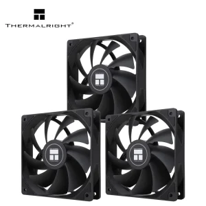 Thermalright TL C12C 12cm Black Computer Pc Cooler Fans Entry level Air Gaming PC Pressure Fan Serial 4Pin PWM