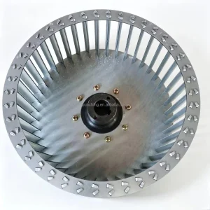 Thickened Galvanized Iron Sheet Riveted Centrifugal Impeller Multi wing Air Supply Fan for Industrial Drying Equipment