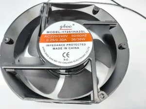 Thickened Shell AC Axial Fan Fan for Outdoor Cabinet Rainproof Ventilation Work