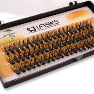 Thin Base DIY Cluster Lash Extensions Custom Logo Fan Eyelashes From Lashes