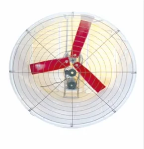 Three Blade Fiber Glass Ventilation Fan with Wall Mount 380V Exhaust Fan OEM Customizable