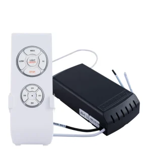 Three Speed Universal Ceiling Fan Light Remote Control Receiver Speed Adjustment Timer Switch Smart Home Compatible 30m 10A