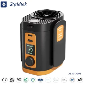 Three Wind Speed Outdoor Household Camping Travel Necklace Wearable Usb Rechargeable Portable Mini Little Waist Belt Clip Light