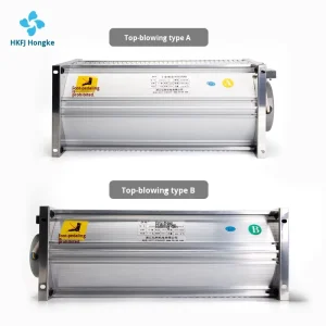 Top-Blowing Dry Transformer Cooling Axial Flow Fan with Horizontal Flow Design, Aluminum Blade, GFDD490
