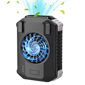 Top Seller 10000mAh USB Rechargeable Portable Waist Mini Fans Hands Free Neck Wearable Water Mist Fan for Car Use Three Options