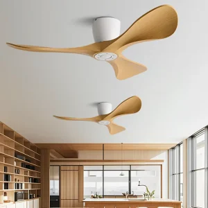 Top Selling 52 Inch Remote Control Ceiling Fan Modern Multicolor Option Low Noise Stable Operation for Lower Floors Electric