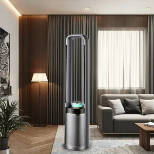 Tower & Pedestal Bladeless Fans Hot Selling Electric Household Appliance Plastic Floor Installation Factory Price