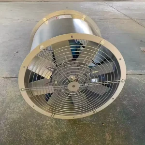 Tube Axial Flow Duct Fan Tube Type Blower Explosion Proof Tunnel Fire Exhaust Factory Warehouse Ventilation