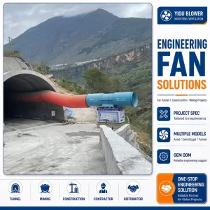 Tunnel Ventilation Engineering High Airflow Project Tunnel Jet Blower Fan for Underground Tunnel Smoke Ventilation