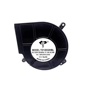 Turbo Centrifugal Blower AC 12032 220V 50 60Hz 12cm Axial Flow Cooling Fan 30.8W