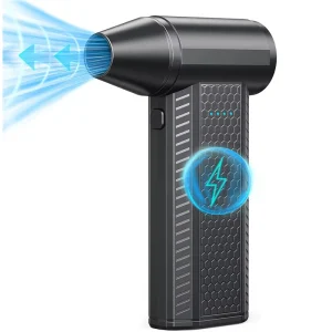 Turbofan 130000RPM Wireless Air Duster Rechargeable Air Blower for Car Cleaning Electric Snow Blower Cordless Turbofan Jet Fan