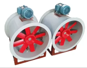 Two speed High Temperature Industrial Fire Smoke Exhaust Axial Ventilation Fan