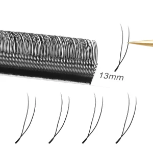U Lash Shape Eyelashes YY Lash Shaped Bloom Eye Natural Soft DIY C/D 8-15mm Premade Fan Lash Extensions