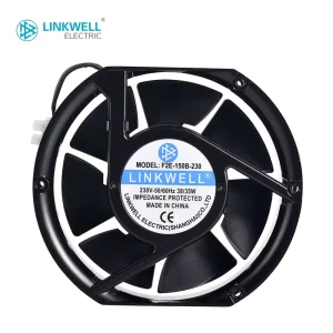 UL CE Certified AC DC EC Fan Industrial Axial Panel Cabinet Exhaust Cooling Fan for Cabinet