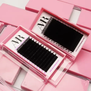US Local Stock Easy Fanning Soft Cashmere Lash Extension Volume 0.05mm C D Curl 8 15mm Mix Length Lash Trays