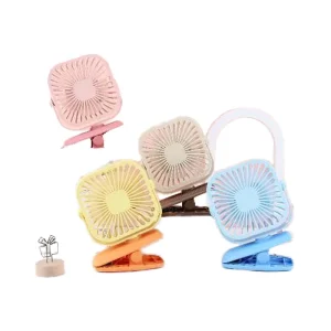 USB Charging Creative Mini Desktop Folding Handheld Fan Convenient Portable & Wearable Pocket Fan