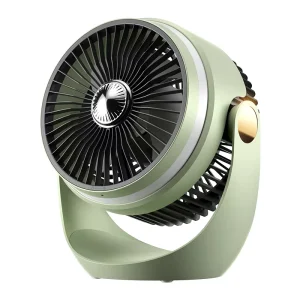 USB Cooling Rechargeable Fan with Li ion Battery Camping Fan Portable Desktop Fan