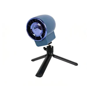 USB Mini Desk Fan Portable Rechargeable 4000mAh Brushless Motor Household & Car Use Multi-Purpose Cooling Stand Fan