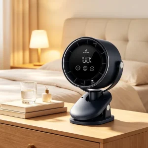 USB Rechargeable Clip Fan 360° Rotation Silent Desk Fan Office Supplier Personal Ultra Quiet USB Powered Office Cubicle Cooling