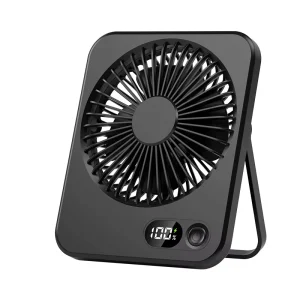 USB Rechargeable Lightweight Portable Desktop Fan Air Cooling Plastic Fan for Students Dormitory Office Mechanical
