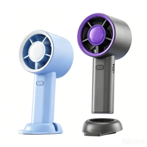 USB Rechargeable Mini Fan Three Speed Adjustment Air Cooling Mini Fan High Speed Mini Fan