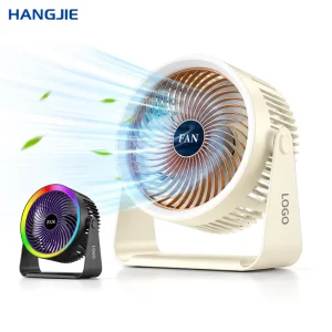 USB Rechargeable Mini Table Fan Portable Personal Cooling Fan Long Battery Life Custom Logo
