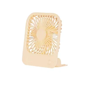 USB Rechargeable Portable Stand Fan Foldable Desk & Car Cooler 4 Speed Plastic Fan for Home & Hotel