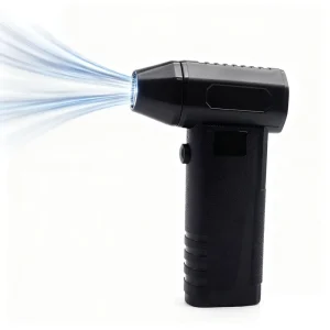 USB Rechargeable Portable Turbine Fan Industrial Grade Brushless Motor Lithium Ion Battery Powered Blower for Dust Removal