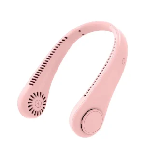 USB Rechargeable Wearable Mini Neck Fan Portable Cooling Fan for Outdoor Use