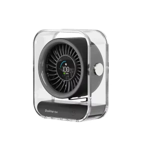 USB Table Fan With Digital Mini Desk Fan Fashionable High Quality New Models Electric Desktop Fan
