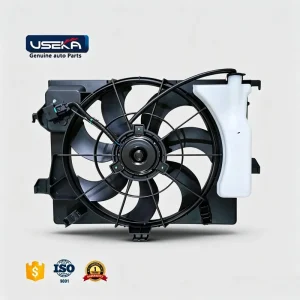 USK 25380 1R050 Competitive Price Auto Parts Cooling Radiator Fan for KIA K2 for Hyundai Accent 12 13