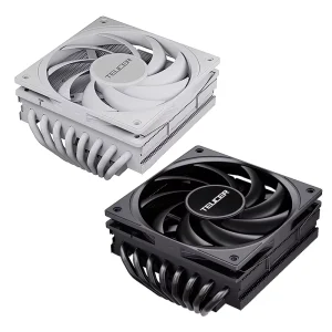 UT75 8 Heat Pipe CPU Cooler Silent RGB Style 1.8W Power LED Fan for X99 1700 I5 I7 1700 Air Cooling Downward for Computer Cases