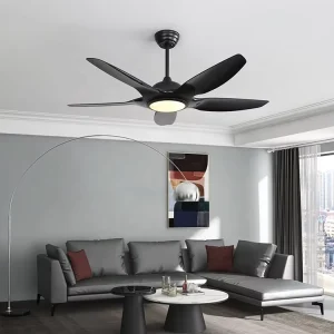 Ultra Mute Reversible 48 Inch 60 Inch CB CE Approved 6 Speeds LED Ceiling Fan With Light and Remote Control
