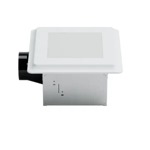 Ultra Quiet Bathroom Exhaust Fan with Heater and Light Ceiling Wall Mounted 50 80 110 CFM Household AC Motor Fans